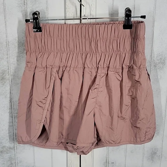 NWOT Free People FP MovementThe Way Home Shorts Lavender - Picture 2 of 7